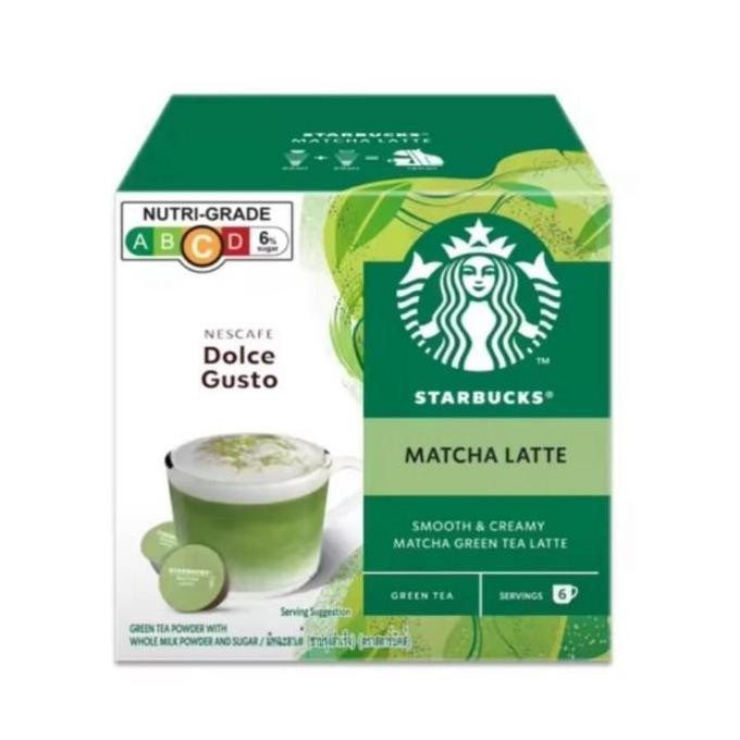 

Nescafe Dolce Gusto Ndg Starbucks Matcha Latte Green Tea Capsule Terlaris