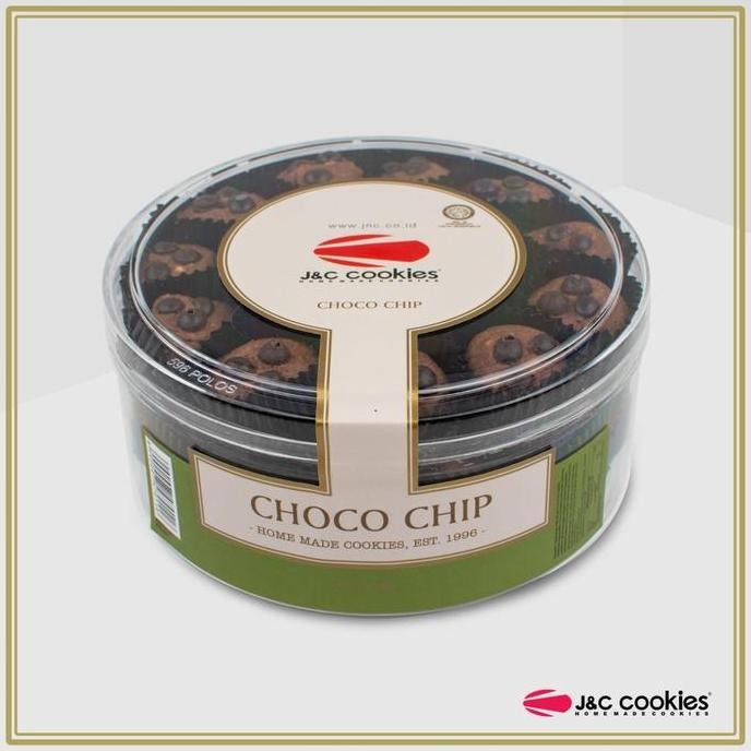 

Choco Chip JNC Cookies Toples - Kue Kering Coklat Chip Lumer Stok Terbatas