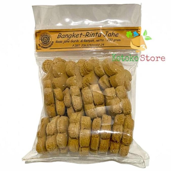 

Kue Bangket / Kue Rintah Jahe 250gr - Kue Tradisional Hangat Stok Terbatas