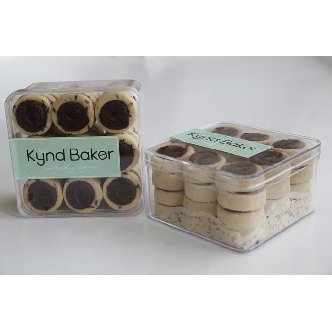 

KYND BAKER Nutella Cookies Vegan Vegetarian - Kukis Coklat Nabati Sehat Stok Terbatas