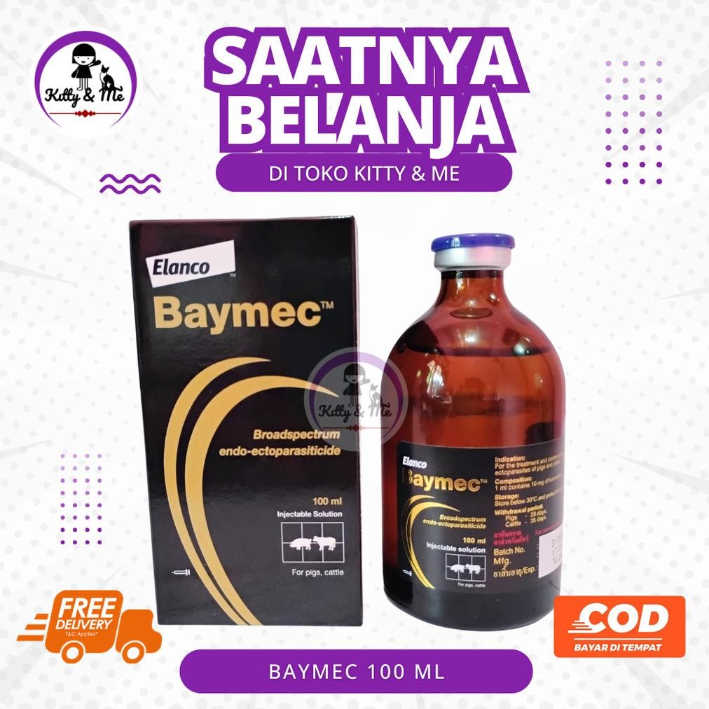 BAYMEC 100 ML Untuk Hewan MURAH