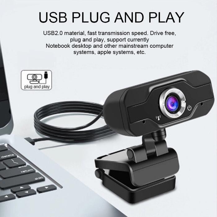 UP Webcam HD 1080p Autofocus Camera PC Desktop Portable Laptop Build in M