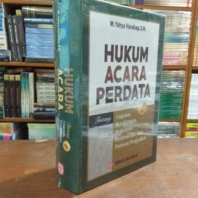 Diskon Diskon 20% Buku Hukum Acara Perdata Yahya Harahap Original Ready