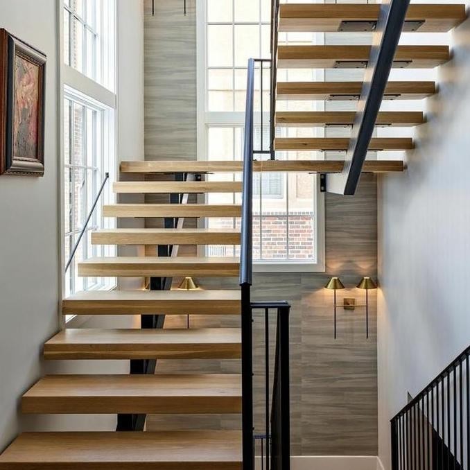 TD Tangga rumah besi model minimalis