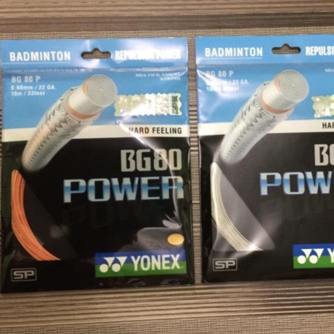 DF228>> Senar Badminton Yonex BG80 POWER / BG 80 POWER SP Original