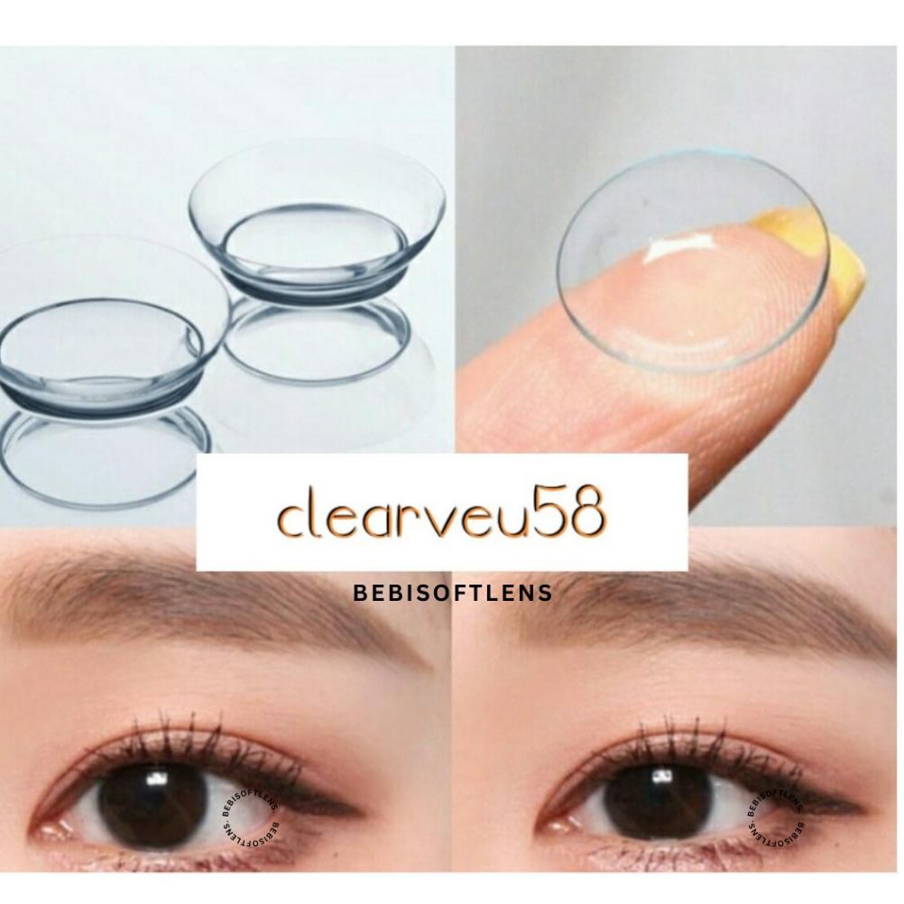 Recomend (Bisa COD) Softlens CLEARVUE ISI 1 PASANG ( 2 PCS) BENING DAILY 14.2MM Softlens Minus , Sof