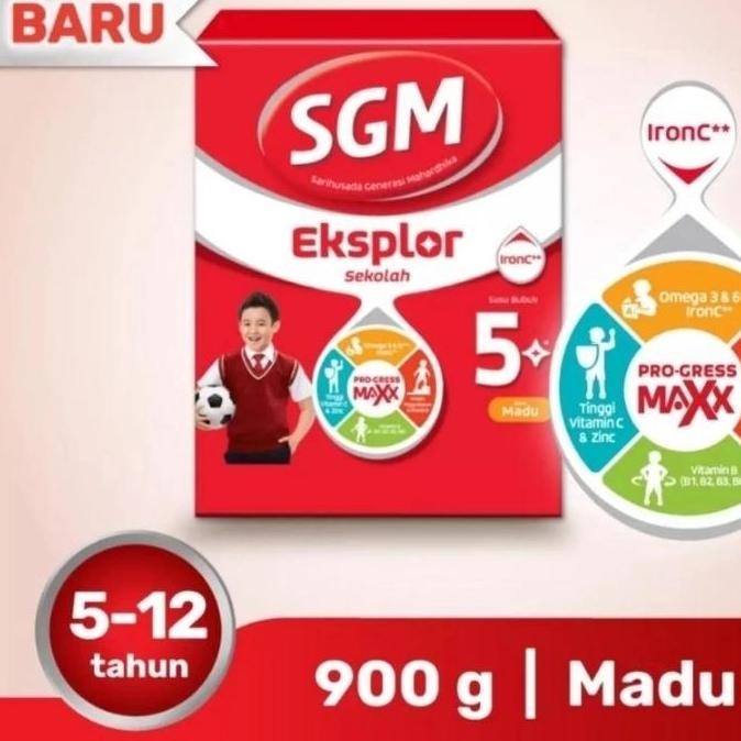 

susu sgm 5 plus madu 900 gram vs