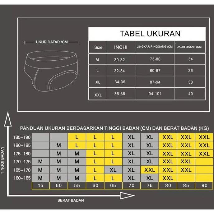 ORLVS Celana Dalam Pria Men Underwear PUMP jh
