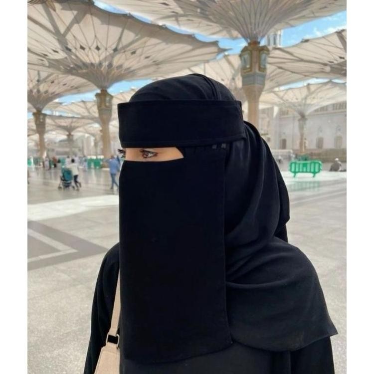 Cadar Niqob Bedoonessm Saudi Tali Kecil Cadar Pet Keras Cadar Saudi Niqob Saudi Niqob Niqob Arab