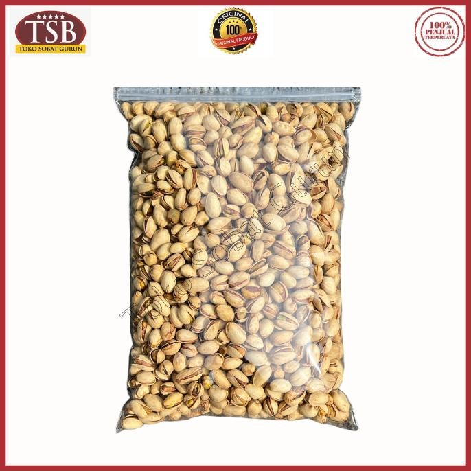 

Kacang Pistasio Panggang 1 Kg Premium | Kacang Arab Fustuk Pistachio Pistacio Oleh-Oleh Haji Umroh