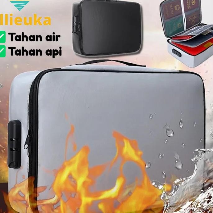 

Tas Dokumen Tahan Api Dan Air Tas Penyimpanan Tas Penyimpan Dokumen Menyimpan Dokumen Paspor Tempat Dokumen Penting Anti Air