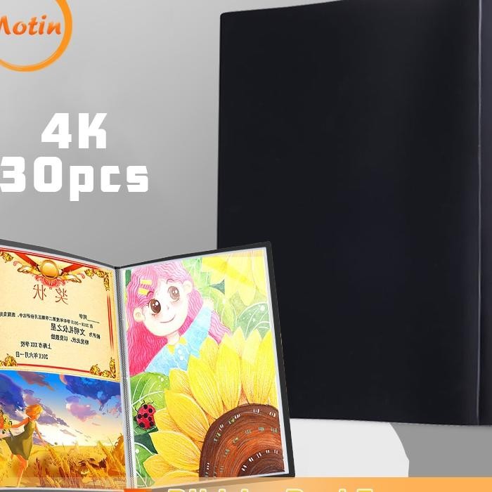 A2 Display Book Isi 30 Clear Art Works Drawings File Dokumen Folder
