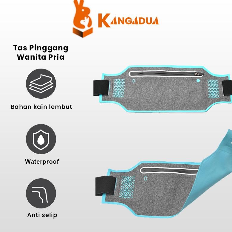latest products KANGADUA Sangat tipis Tas Pinggang Olahraga Tas Ponsel Lari Peralatan Luar Ruangan P