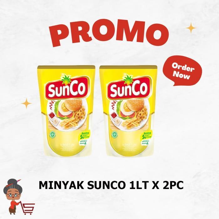 

Rps Minyak Goreng Sunco 1Lt X 2Pc / Sunco 2Pc / Sunco