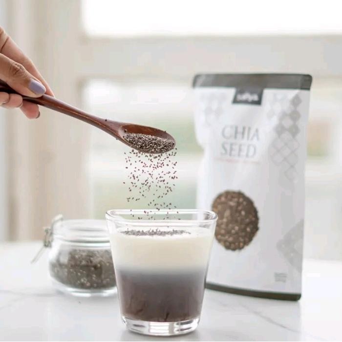 

Rps Organic Black Chia Seed Chiaseed Premium Original Safiya 500 Gram Makanan