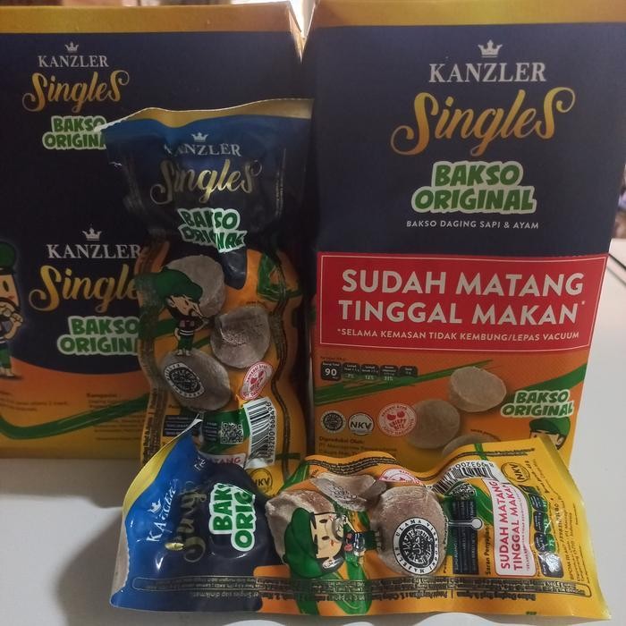 

Ff Baso Sapi Original Kanzler Bakso Sapi Kanzler Single Pack 65G Isi 4Pc