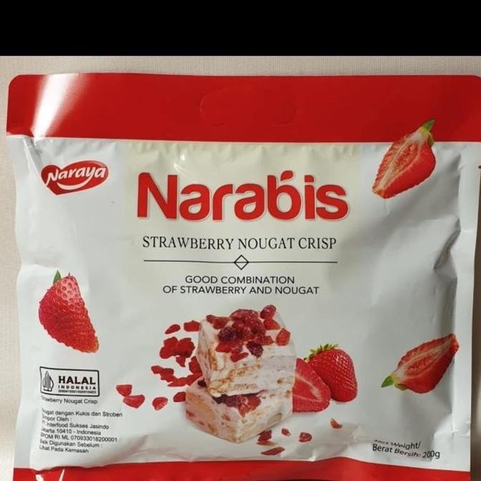 

RPS Naraya Narabis Nougat 200gr