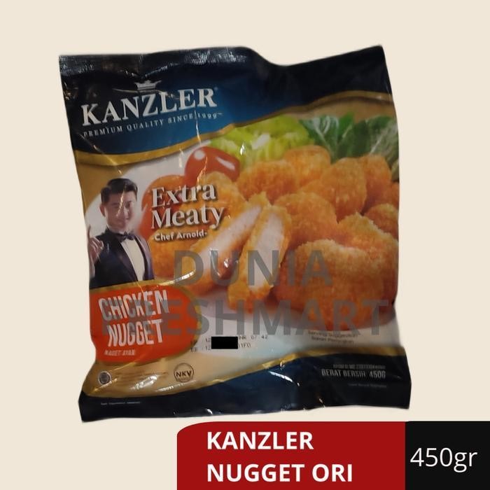 

Ff Kanzler Chicken Nugget 450Gr Nugget Ayam Extra Meaty