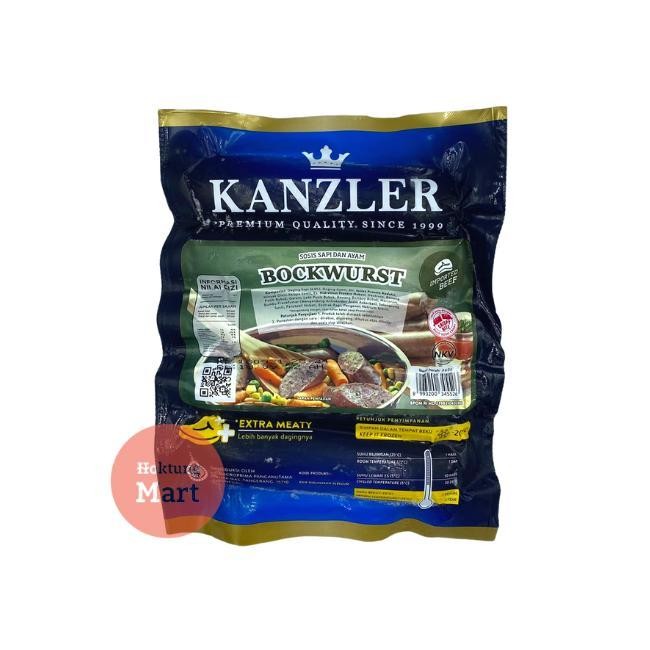 

Ff Kanzler Sosis Bockwurst Sausage 360Gr Sapi Dan Ayam
