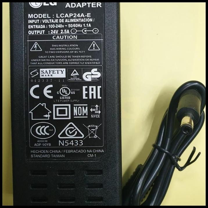 adaptor untuk TV LG - Led .24 Volt 2.5Amper
