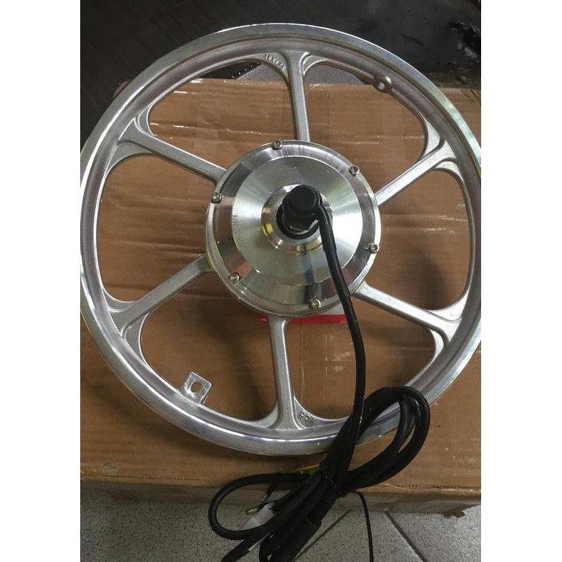 Kit Motor Bldc Hub 250Watt 36V Dengan Ve 16 Sepeda Listrik Ebike