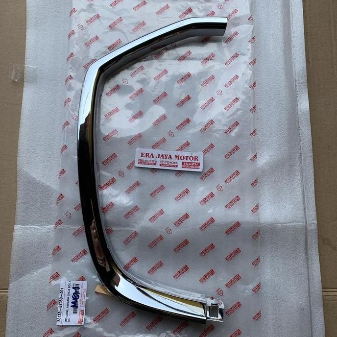 List Chrome Gril Depan Ayla Original