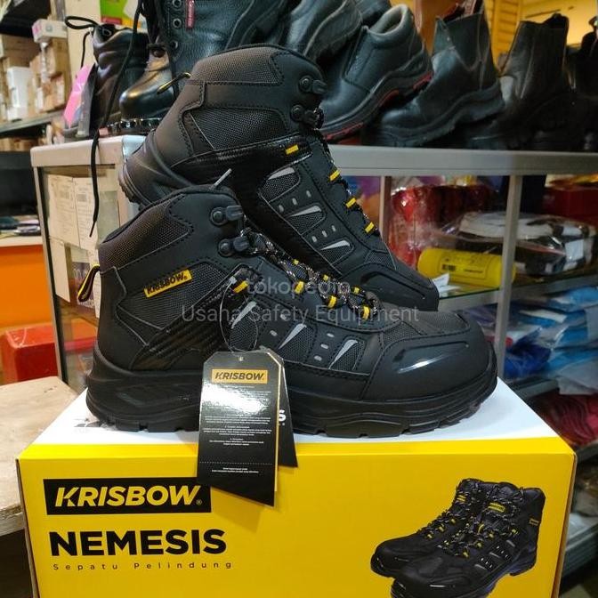 Baru Sepatu Safety Krisbow Nemesis Original Sepatu Kerja Pria
