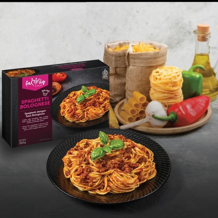 

Rps Makanan Siap Saji Pasta Spagetti Bolognese 320 Gr Family Food