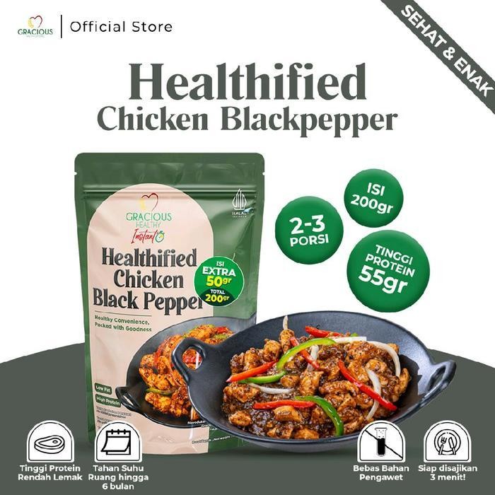 

Rps Healthified Chicken Blackpepper / Makanan Siap Saji / Makanan Instant