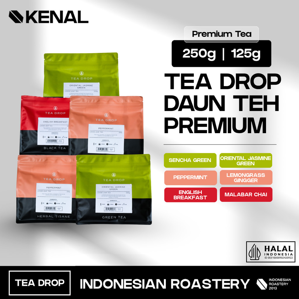 

Tea Drop - Daun Teh Premium dari Australia - Loose Leaf