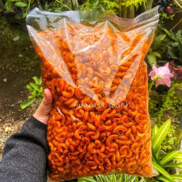 

FF kukarasa snack - 250 Gram Makaroni cikruh pedas extra daun jeruk