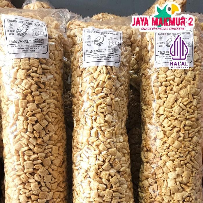 

FF 1BALL KERUPUK KOTAK/ CAMILAN MEDAN ASIN GURIH 1KG