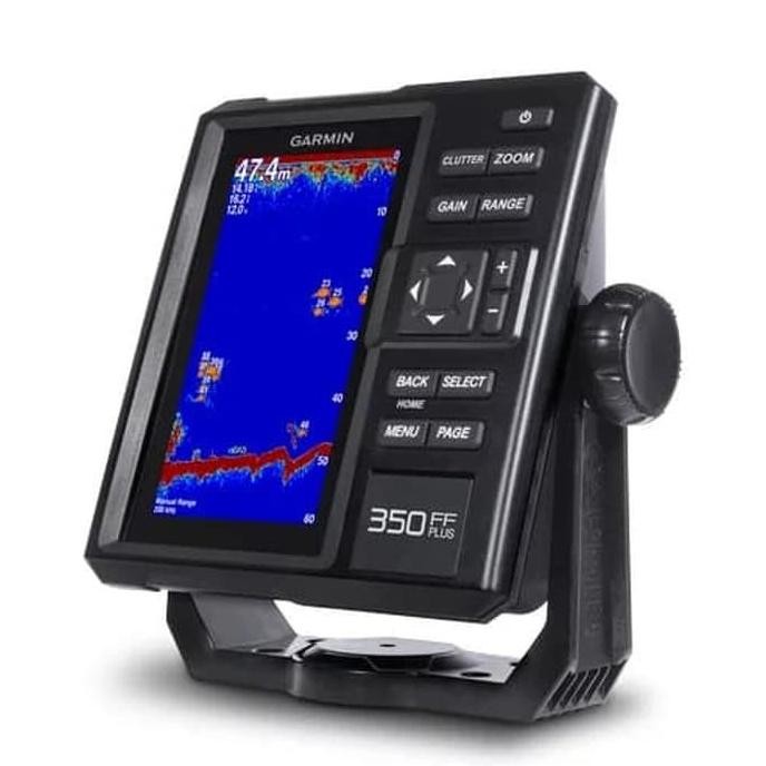 Garmin FF350Plus Fishfinder dan TM-XDCR Transom FF350 Plus Fish Finder
