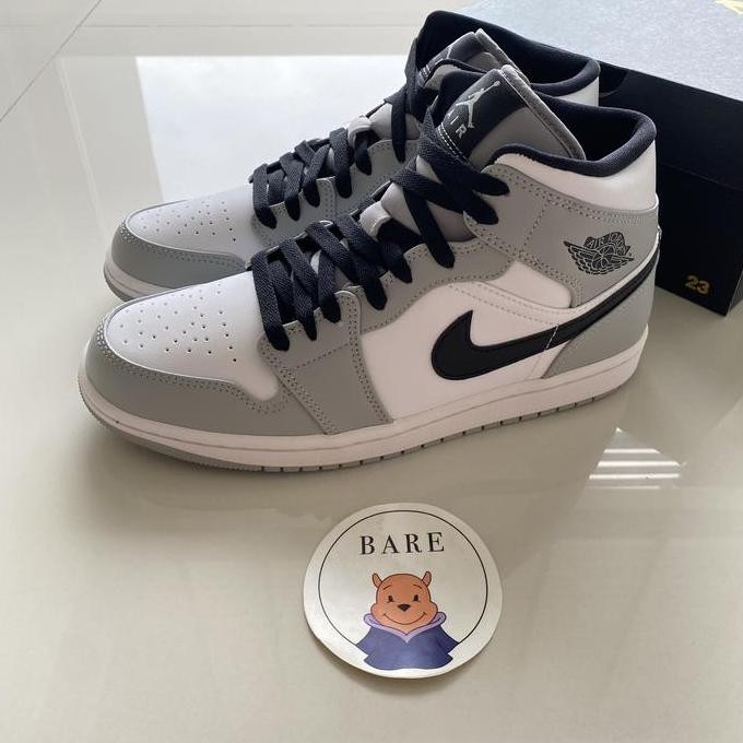 Air Jordan 1 Mid Light Smoke Grey Dior [554724-092]