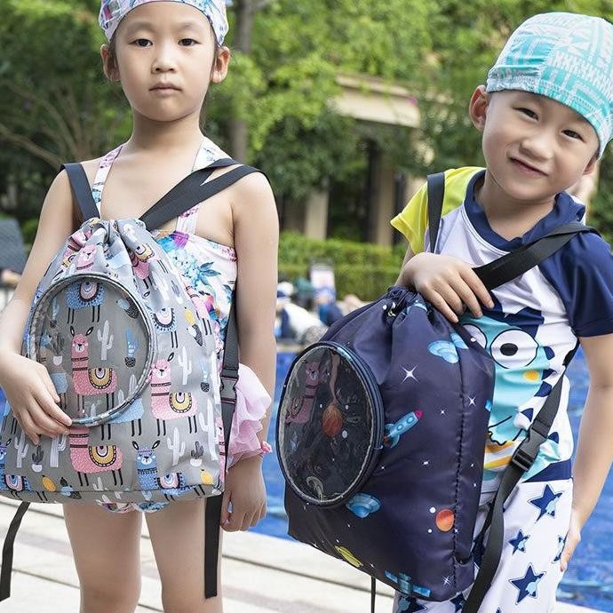 Tr1 Tas Renang Anak Tas Renang Anti Basah Tas Renang Mermaid Tas Renang Frozen