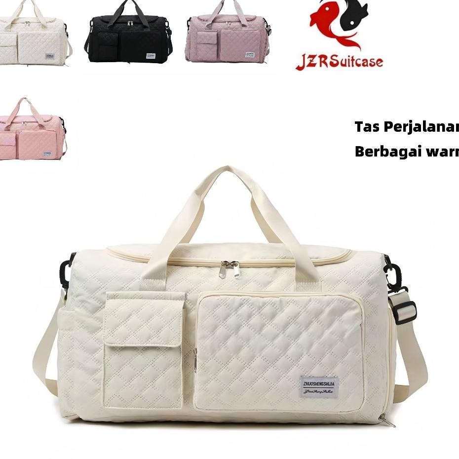 Jzr Suitcase Tas Duffel Travel Per Jzr Tas Olahraga Tas Olahraga Tas Travel Kanvas Tas Travel Teftar
