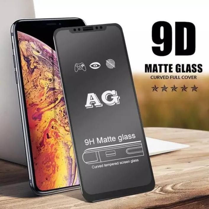 Hot Tempered Glass Matte Full Layar Samsung Galaxy A50S A70S A80 A90 M01 M01 Core M01S M02 M02S M12 