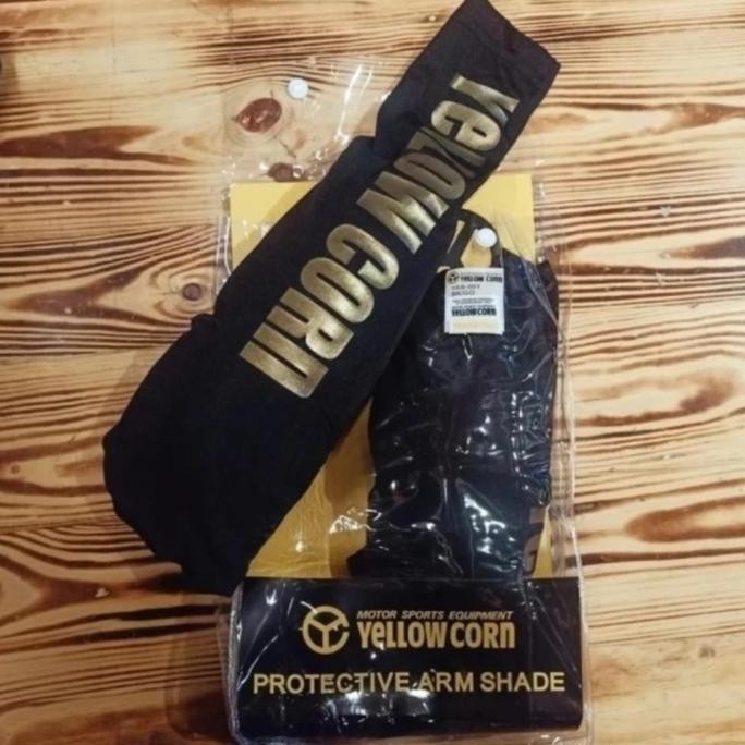 TERBARU YELLOW CORN ARM SLEEVE YAS 001 GOLD MANSET RIDING YELLOW CORN ORIGINAL