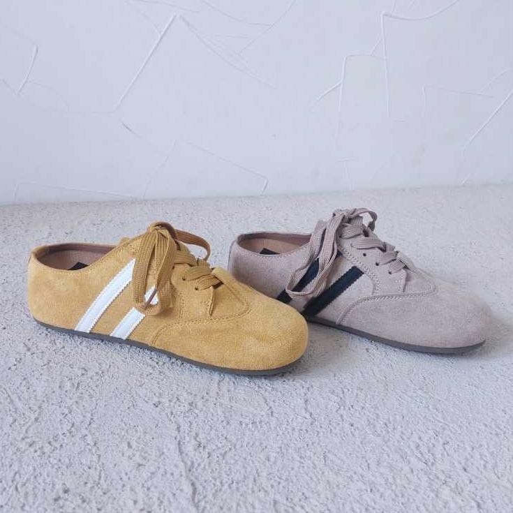 Fleurette | Sandal Wedges Wanita Mules Bustong |TRACY