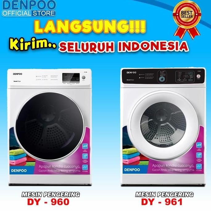 Sale Denpoo Mesin Cuci + Pengering Laundry Kirim Seluruh Indonesia