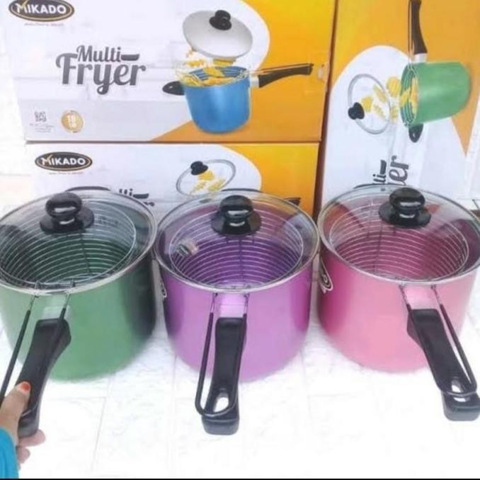 MULTI FRYER MIKADO MULTI DEEP FRYER ALUMUNIUM MASPION PANCI MASPION