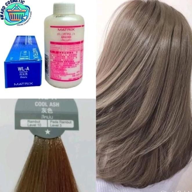 Diskon Matrix Wonder Light Cool Ash Cat Pewarna Rambut Matrix Wl-A Cool Ash Ready
