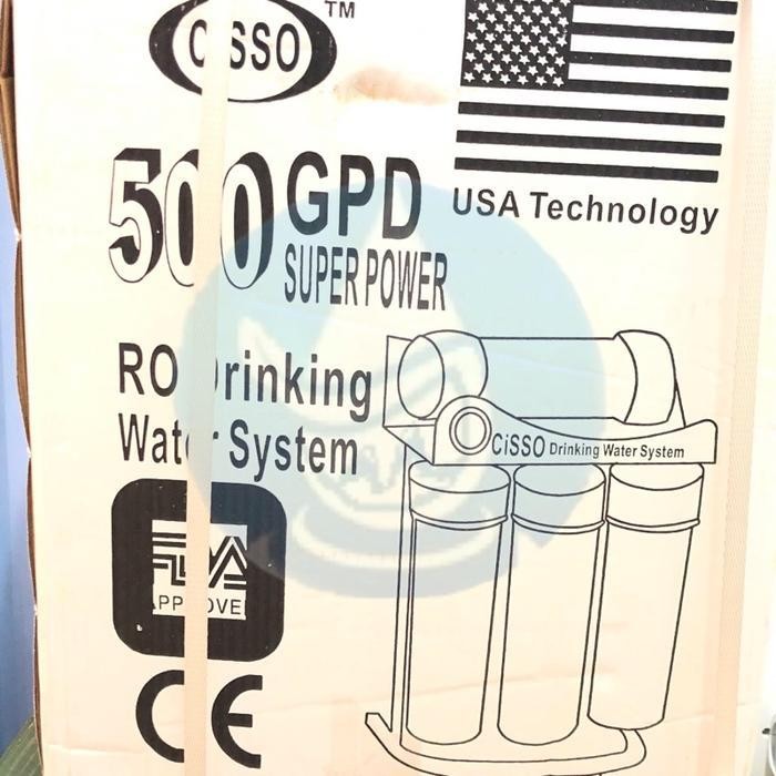 (Diskon) Mesin Ro Cisso 500 Gpd - Filter Air Reverse Osmosis Bestseller