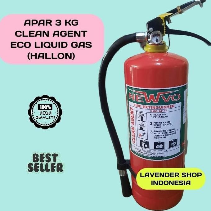 Apar 3 Kg Clean Agent Eco Liquid Gas / Apar 3Kg /Apar 3Kg Hallon Af 11 / Apar 3 Kg Hallon Co