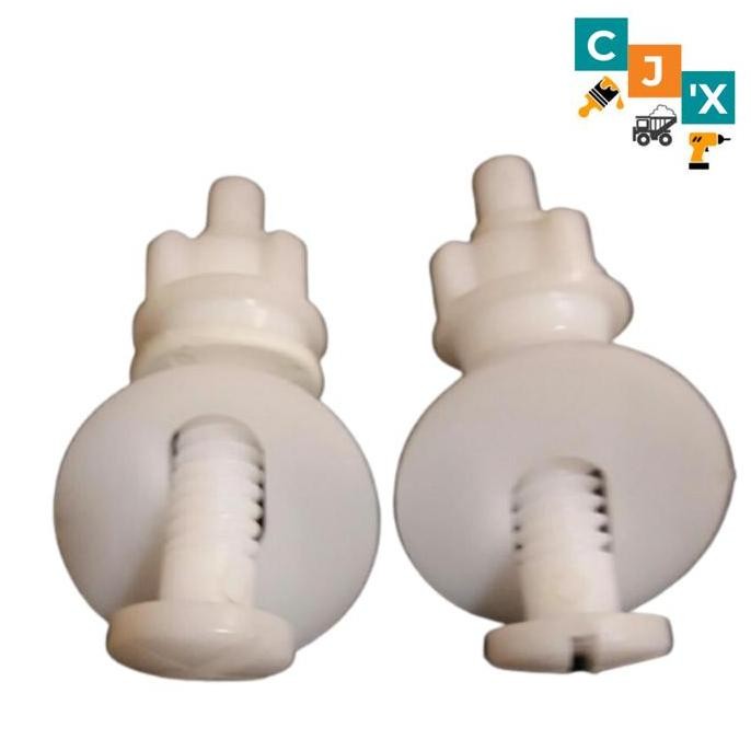 promo baut tutup closet duduk model toto tc505 | engsel kloset wc duduk