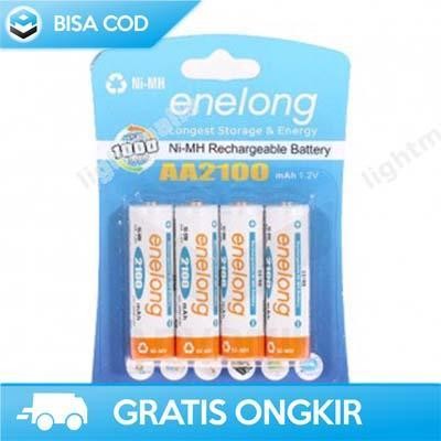 Rs Baterai Cas Aa 1.5 V Enelong Hr6 / Mn1500 Original Batere Rechargeable
