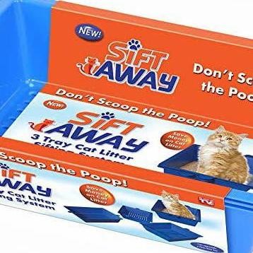 TERMURAH - litter box kucing otomatis / self sifting litter box