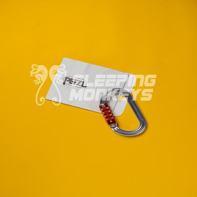 Stok Terbatas Carabiner PETZL Ok Triact Lock Outdoor Climbing