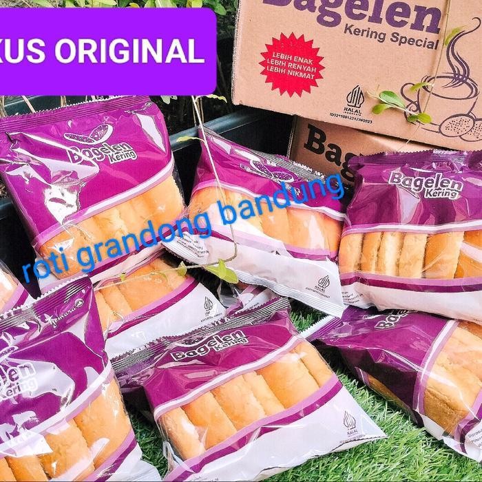

IX kue bagelen roti kering tjemara original/dus