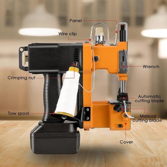 Mesin Jahit Karung Beras Goni Portable Bag Close Mesin Jahit Karung Beras / Flying Man Mesin Jahit K